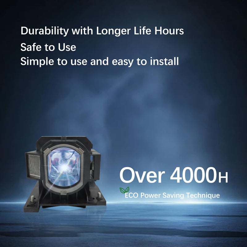 SORNEICDR مصباح بديل لجهاز العرض DT01021 متوافق مع Hitachi CP-X2010 CP-X2010N CP-X2510 CP-X2510E CP-X2510EN CP-X2510N CP-X3010 CP-X3010E CP-X3010EN CP-X3010N ED-X40 - Image 4